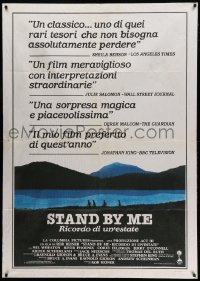 4p225 STAND BY ME Italian 1p '87 Rob Reiner classic, like cherry Pez style but with reviews!