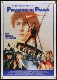 4p246 YOUNG SHERLOCK HOLMES Italian 1p '86 Spielberg, Nicholas Rowe as the detective, different!