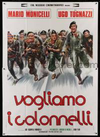 4p100 VOGLIAMO I COLONNELLI Italian 2p '73 Mario Monicelli political comedy starring Ugo Tognazzi!