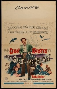 4p316 GHOST & MR. CHICKEN WC '66 Don Knotts, you'll be scared til you laugh yourself silly!