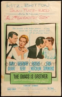 4p319 GRASS IS GREENER WC '61 Cary Grant, Deborah Kerr, Robert Mitchum, Jean Simmons
