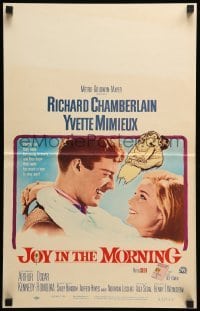 4p341 JOY IN THE MORNING WC '65 best close up of Richard Chamberlain & Yvette Mimieux!