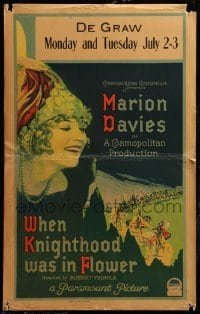 4p458 WHEN KNIGHTHOOD WAS IN FLOWER WC '22 great art of Marion Davies & knights, ultra rare!