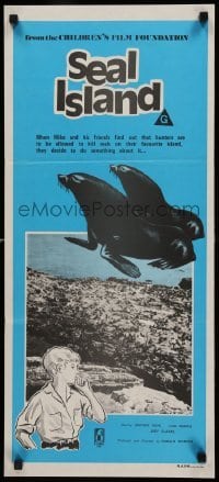 4r881 SEAL ISLAND Aust daybill 70s Andrew Dove, Lisa Norris, seal hunting!