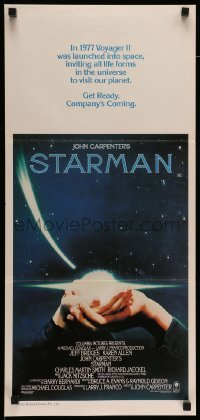 4r915 STARMAN Aust daybill '84 alien Jeff Bridges & Karen Allen, directed by John Carpenter!