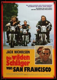 4r217 HELLS ANGELS ON WHEELS German R76 cool different images of Jack Nicholson & bikers!