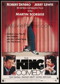 4r232 KING OF COMEDY German '83 wacky Robert De Niro, Martin Scorsese, Jerry Lewis!
