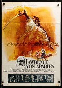 4r234 LAWRENCE OF ARABIA German R71 David Lean classic starring Peter O'Toole, Best Picture!