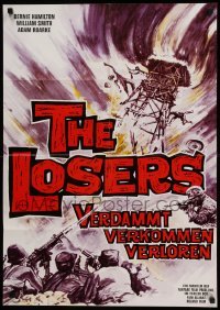 4r242 LOSERS German '71 great different artwork of soldiers at war!