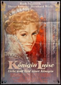 4r269 QUEEN LUISE German '57 Konigin Luise, Engel art of pretty Ruth Leuwerik in the title role!