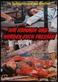 4r315 WE'RE GOING TO EAT YOU German '80 Di Yu Wu Men, cannibal different horror images!