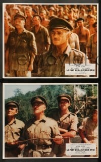 4r412 BRIDGE ON THE RIVER KWAI 8 style A French LCs R70s William Holden, Alec Guinness, David Lean!