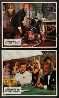 4r417 CASINO ROYALE 8 style A French LCs '67 all-star James Bond spy spoof, David Niven!