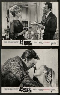 4r426 DANGER ROUTE 8 style B French LCs '68 Carol Lynley, Barbara Bouchet, English spies!