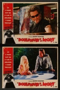 4r428 DEATH PROOF 8 French LCs '07 Tarantino Grindhouse, Kurt Russell, Zoe Bell, Rosario Dawson!