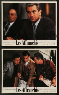4r437 GOODFELLAS 8 French LCs '90 Robert De Niro. Ray Liotta, Joe Pesci, Martin Scorsese classic!