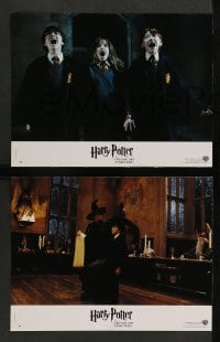 4r382 HARRY POTTER & THE PHILOSOPHER'S STONE 10 French LCs '01 Daniel Radcliffe, J.K. Rowling!