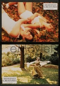4r537 HEAVENLY CREATURES 6 French LCs '96 Melanie Lynskey, Kate Winslet, directed by Peter Jackson!