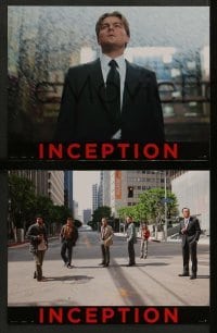 4r447 INCEPTION 8 French LCs '10 Christopher Nolan, Leonardo DiCaprio, Gordon-Levitt, different!