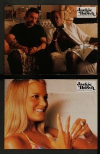 4r384 JACKIE BROWN 10 French LCs '98 Robert Forster, Pam Grier, Samuel L. Jackson, De Niro, Fonda!