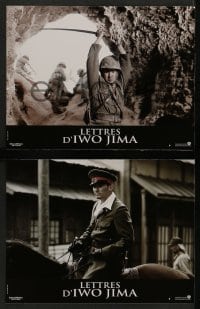 4r546 LETTERS FROM IWO JIMA 6 French LCs '07 Best Picture nominee directed by Eastwood!
