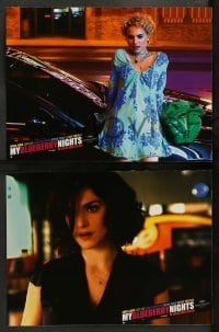 4r549 MY BLUEBERRY NIGHTS 6 French LCs '07 Norah Jones, Jude Law, sexy Natalie Portman!