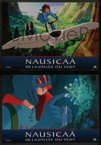 4r551 NAUSICAA OF THE VALLEY OF THE WINDS 6 French LCs '06 Hayao Miyazaki sci-fi fantasy anime!