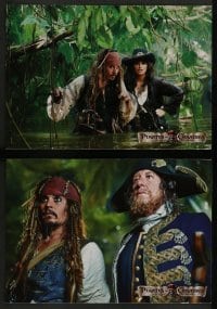4r557 PIRATES OF THE CARIBBEAN: ON STRANGER TIDES 6 French LCs '11 Depp as Captain Jack!
