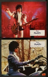 4r474 PURPLE RAIN 8 French LCs '84 great images of pop star Prince & Apollonia Kotero!