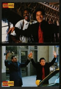 4r365 RUSH HOUR 12 French LCs '98 cool images of unlikely duo Jackie Chan & Chris Tucker!