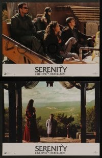 4r564 SERENITY 6 French LCs '05 Joss Whedon directed, Summer Glau, Nathan Fillion!