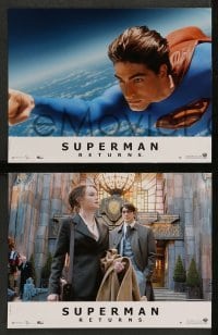 4r491 SUPERMAN RETURNS 8 French LCs '06 Brandon Routh, Kate Bosworth, Spacey, sexy Parker Posey!