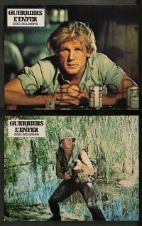 4r502 WHO'LL STOP THE RAIN 8 French LCs '78 cool images of Nick Nolte & Tuesday Weld!