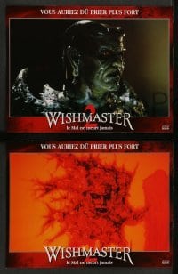 4r573 WISHMASTER 2: EVIL NEVER DIES 6 French LCs '99 evil genie, Andrew Divoff in title role!