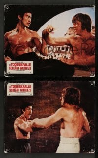 4r029 RETURN OF THE DRAGON 9 German LCs R79 Bruce Lee kung fu classic, Chuck Norris, great images!