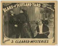 4s560 BLAKE OF SCOTLAND YARD chapter 3 LC '37 Ralph Byrd punching bad guy, Cleared Mysteries!