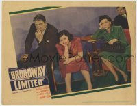 4s566 BROADWAY LIMITED LC '41 Victor McLaglen, Patsy Kelly & Zasu Pitts looking bored, Hal Roach