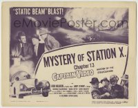 4s086 CAPTAIN VIDEO: MASTER OF THE STRATOSPHERE chapter 13 TC '51 serial, Mystery of Station X!