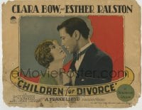 4s576 CHILDREN OF DIVORCE LC '27 pretty Esther Ralston stares lovingly into Gary Cooper's eyes!