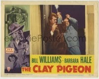 4s580 CLAY PIGEON LC #3 '49 Bill Williams & bad guy fighting over gun that goes off!