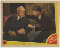 4s586 COURTSHIP OF ANDY HARDY LC '42 Lewis Stone asks a favor of Mickey Rooney, man to man!