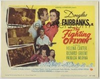 4s145 FIGHTING O'FLYNN TC '49 suave swashbuckler Douglas Fairbanks, Jr. & pretty Helena Carter!