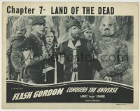 4s639 FLASH GORDON CONQUERS THE UNIVERSE chapter 7 LC R40s Crabbe, Hughes, Shannon & rock people!