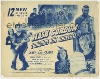 4s148 FLASH GORDON CONQUERS THE UNIVERSE TC R40s Buster Crabbe & Middleton as Ming the Merciless!