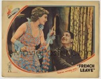 4s645 FRENCH LEAVE LC '31 married English Madeleine Carroll poses as single French woman in WWI!