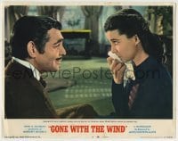 4s664 GONE WITH THE WIND LC #8 R67 Clark Gable consoles & flirts with weeping Vivien Leigh!