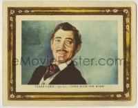 4s002 GONE WITH THE WIND LC '39 wonderful artwork portrait of Clark Gable as Rhett Butler!