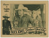 4s665 GORDON OF GHOST CITY chapter 9 LC '33 cowboy Buck Jones saves scared Madge Bellamy, serial!