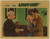 4s667 GREEN LIGHT LC '37 young doctor Errol Flynn hugs his bride Anita Louise after wedding!