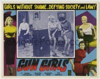 4s668 GUN GIRLS LC '56 sexy bad girls without shame adjusting their garters in public!